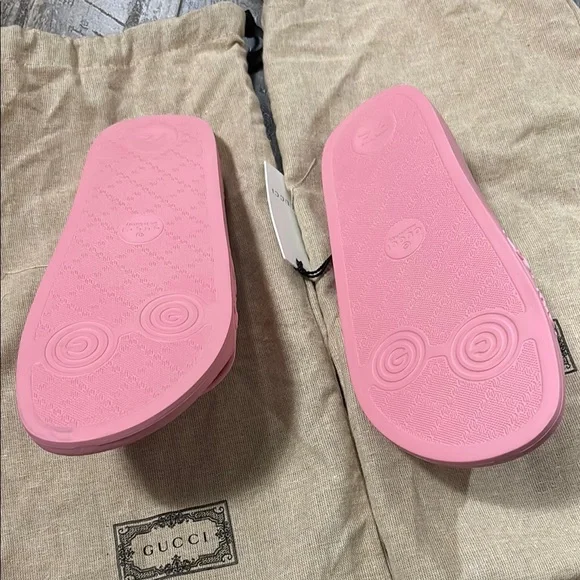 Gucci Pink Slide Sandals women’s size 6 - Picture 2 of 2